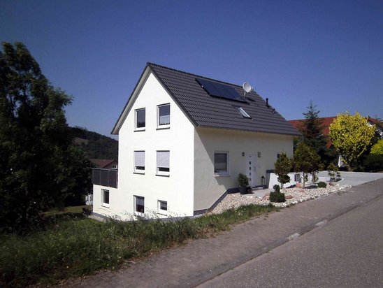 Der fertige Eingangsbereich