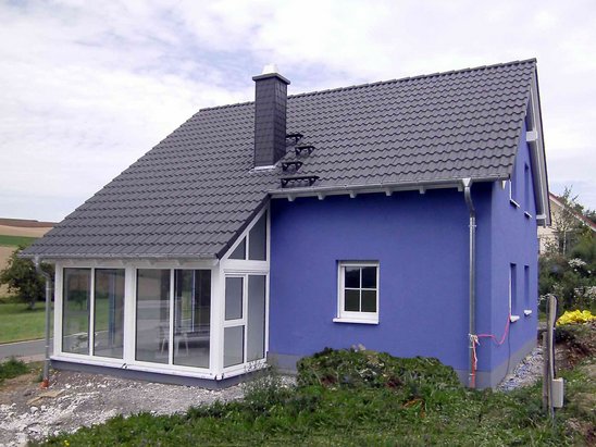 Blick auf den Wintergarten