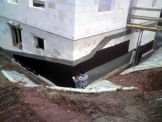 Der Keller wird isoliert