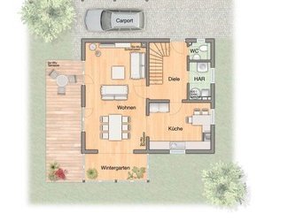 Grundriss Erdgeschoss